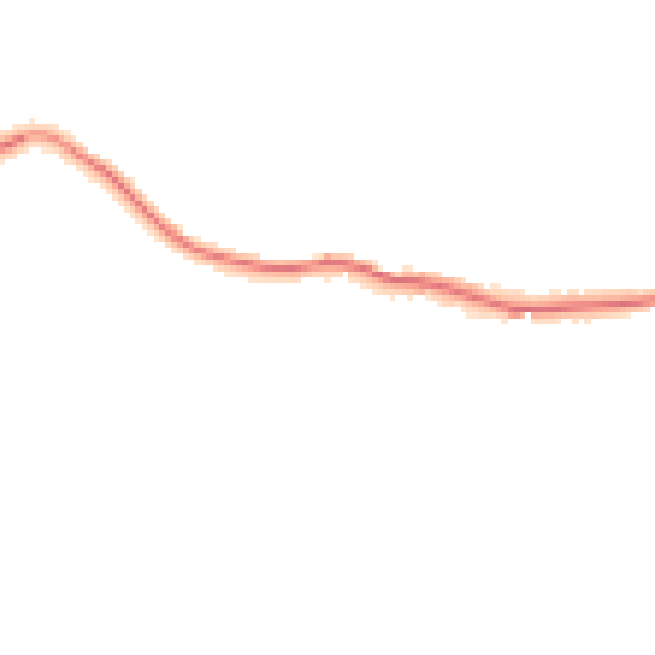 Night-time road noise heatmap for BN20 0BU