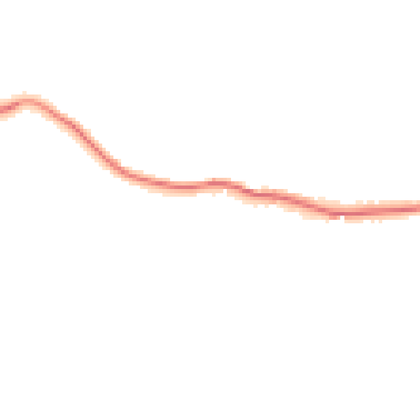 Night-time road noise heatmap for BN20 0BX