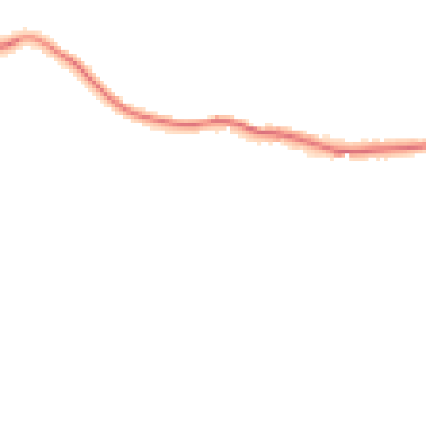 Night-time road noise heatmap for BN20 0BY