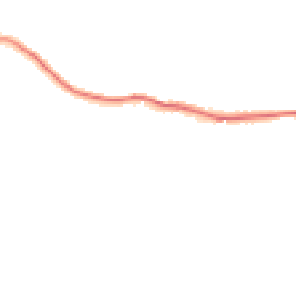 Night-time road noise heatmap for BN20 0DA