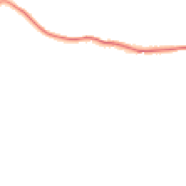 Night-time road noise heatmap for BN20 0DD