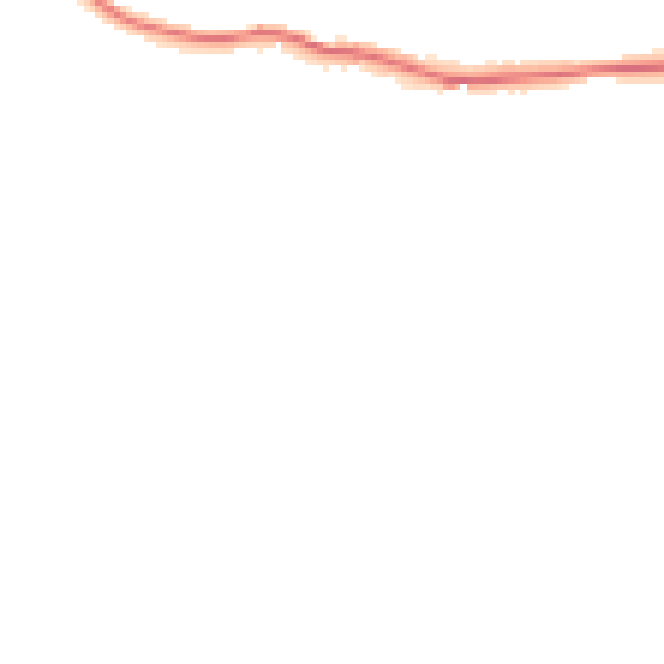 Night-time road noise heatmap for BN20 0DG