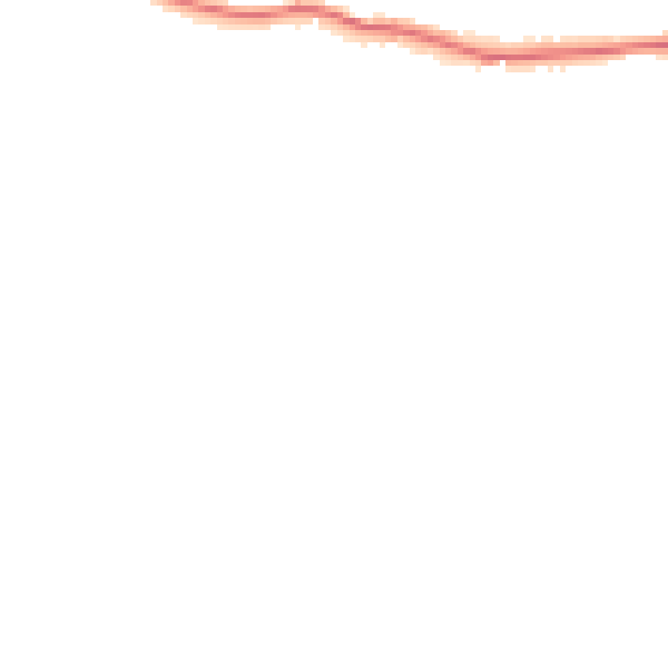 Night-time road noise heatmap for BN20 0DJ