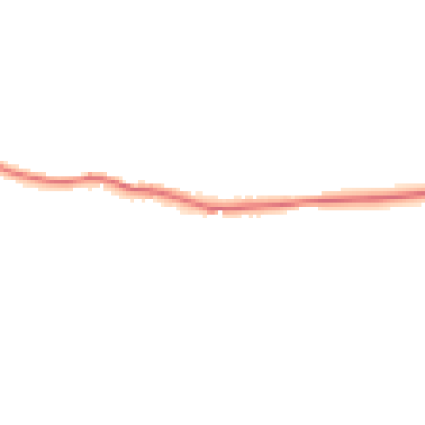 Night-time road noise heatmap for BN20 0DN