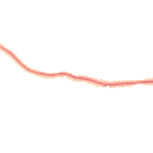 Night-time road noise heatmap for BN20 0EA
