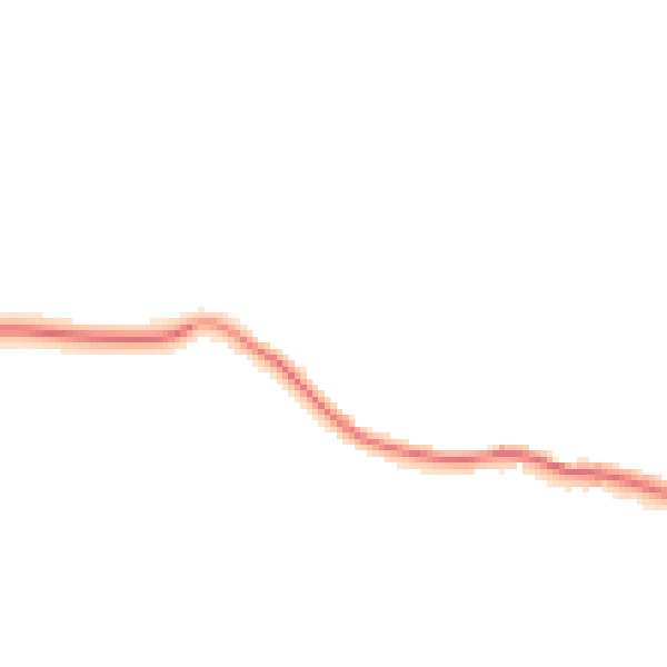 Night-time road noise heatmap for BN20 0EF