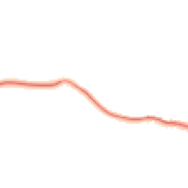 Night-time road noise heatmap for BN20 0EG