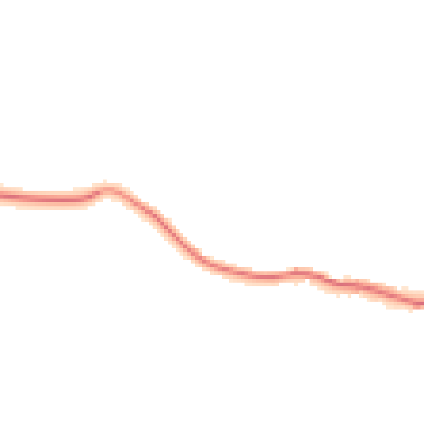 Night-time road noise heatmap for BN20 0EH