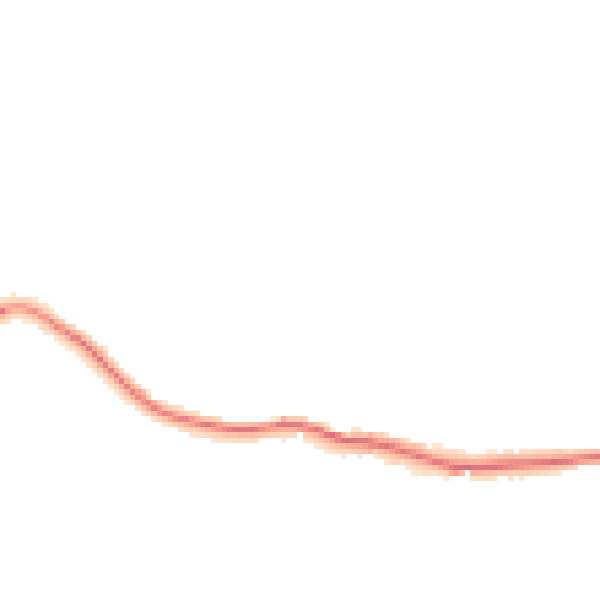Night-time road noise heatmap for BN20 0EL