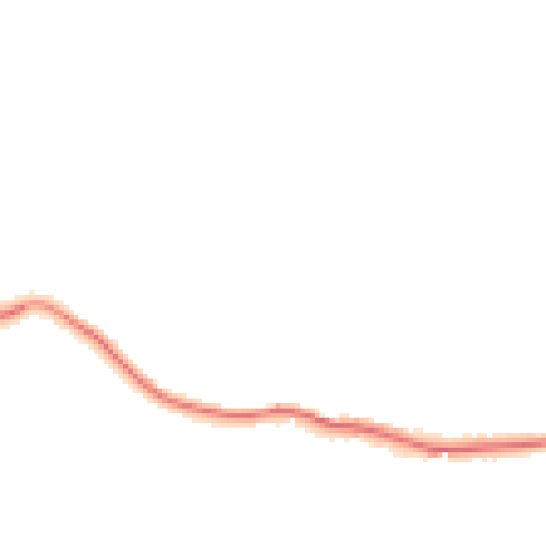 Night-time road noise heatmap for BN20 0EN