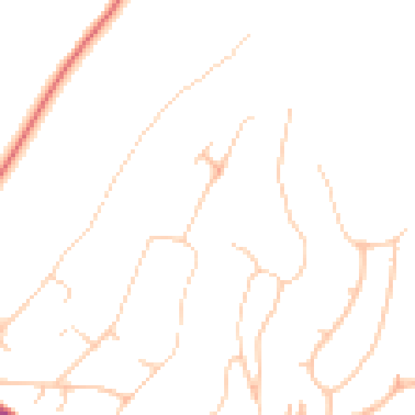 Daytime road noise heatmap for BN20 0ER