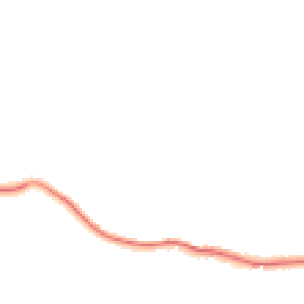 Night-time road noise heatmap for BN20 0EX