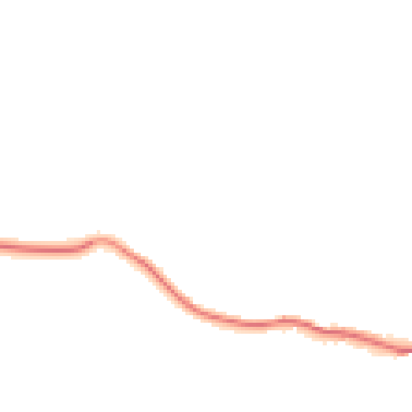 Night-time road noise heatmap for BN20 0EZ