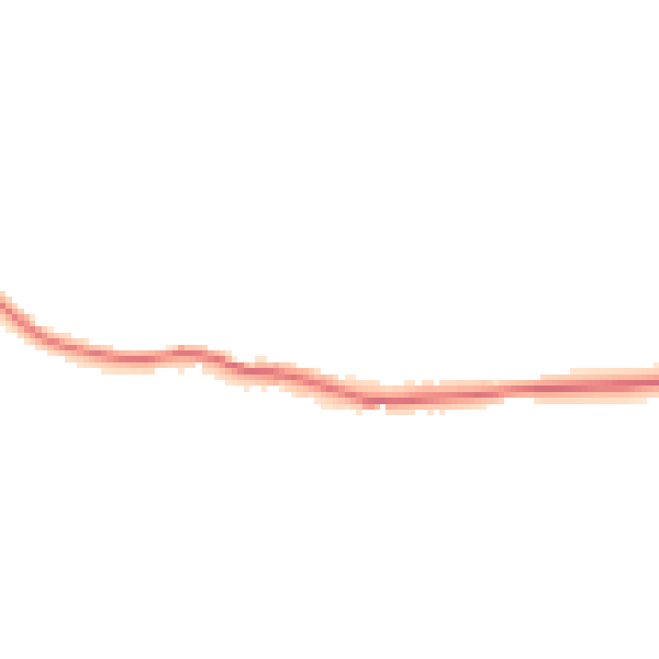 Night-time road noise heatmap for BN20 0HR