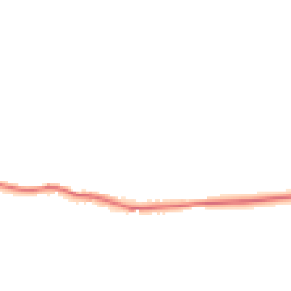 Night-time road noise heatmap for BN20 0JJ