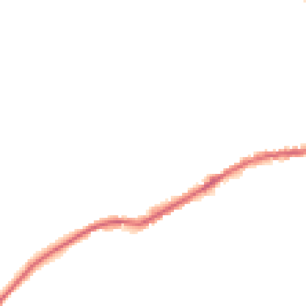 Night-time road noise heatmap for BN20 8LY