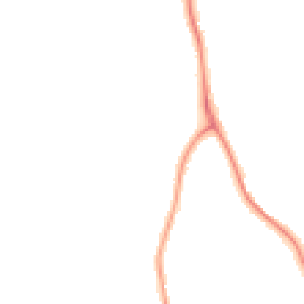 Night-time road noise heatmap for BN20 9AB