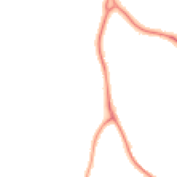 Night-time road noise heatmap for BN20 9AE