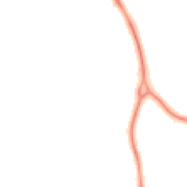 Night-time road noise heatmap for BN20 9EE