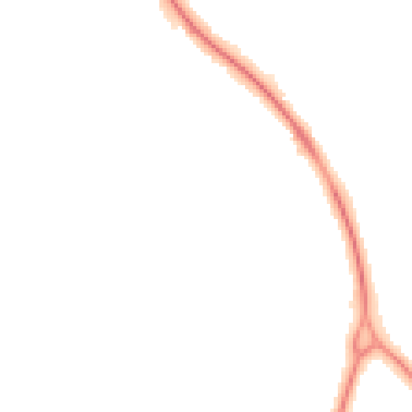 Night-time road noise heatmap for BN20 9HL