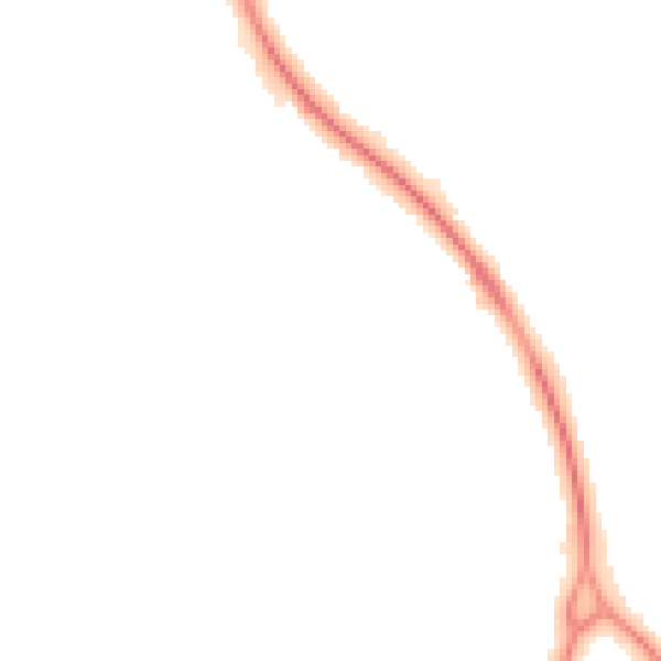 Night-time road noise heatmap for BN20 9HP