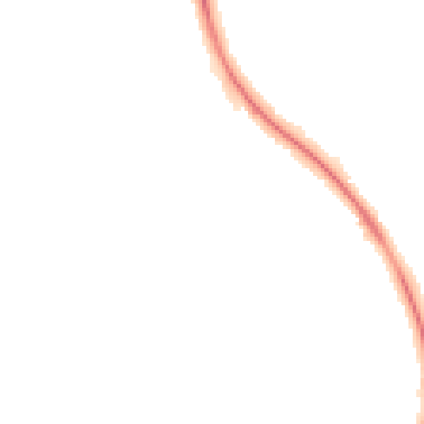 Night-time road noise heatmap for BN20 9JD