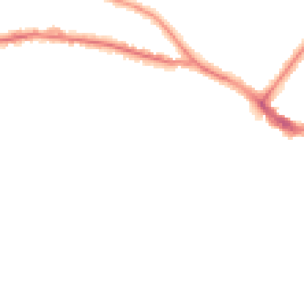 Night-time road noise heatmap for BN21 1DR