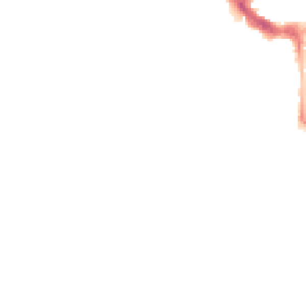 Night-time road noise heatmap for BN21 1DX