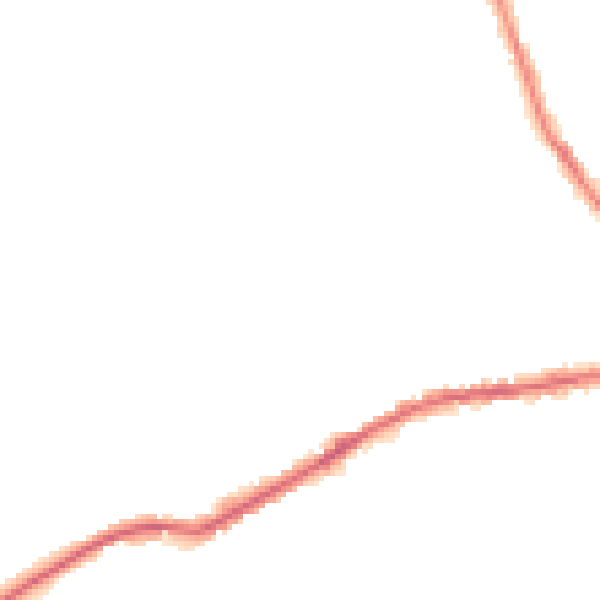 Night-time road noise heatmap for BN21 1RB