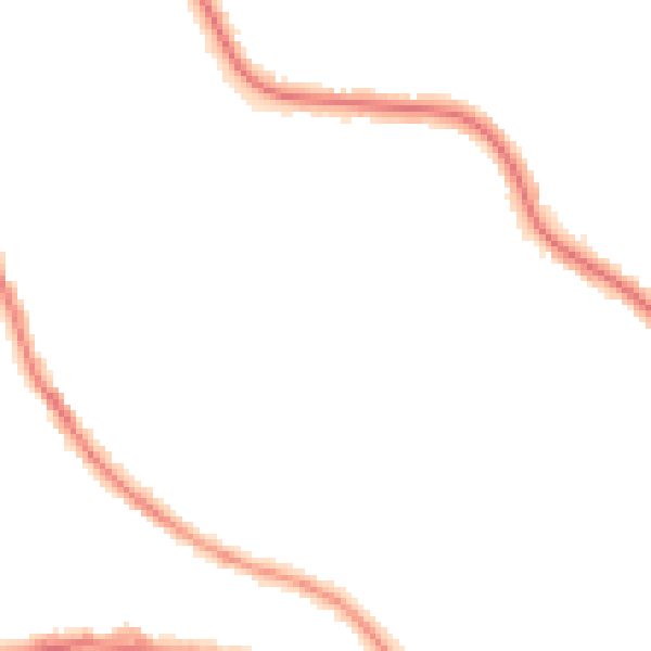Night-time road noise heatmap for BN21 2HU