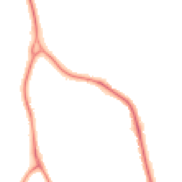 Night-time road noise heatmap for BN21 2UT