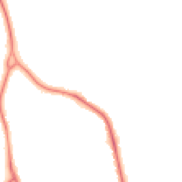 Night-time road noise heatmap for BN22 0AA