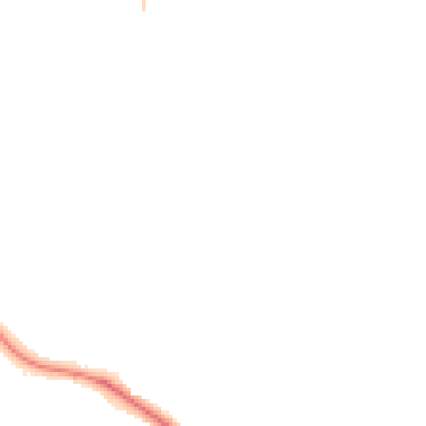 Night-time road noise heatmap for BN22 0AH