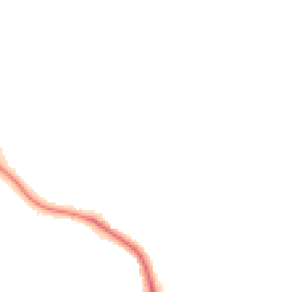 Night-time road noise heatmap for BN22 0BP