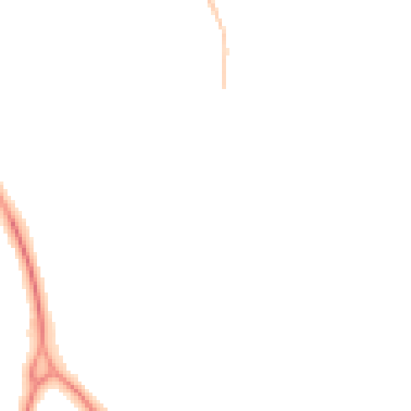 Night-time road noise heatmap for BN22 0BX
