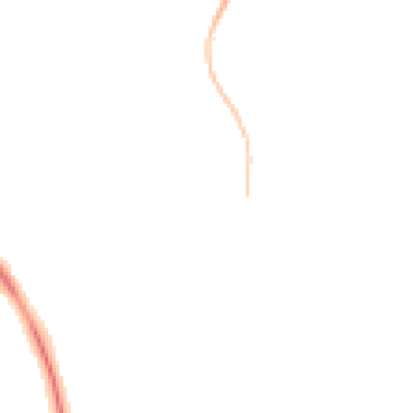 Night-time road noise heatmap for BN22 0DJ