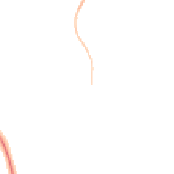 Night-time road noise heatmap for BN22 0DP