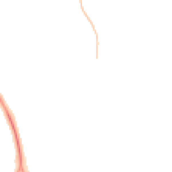 Night-time road noise heatmap for BN22 0DT