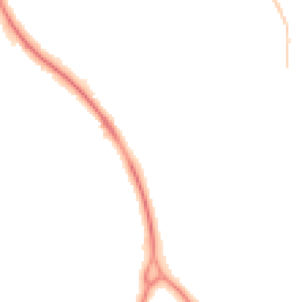 Night-time road noise heatmap for BN22 0EH