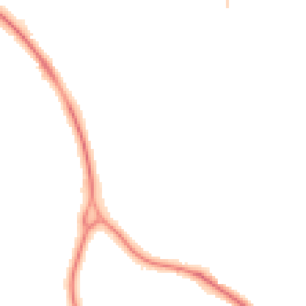 Night-time road noise heatmap for BN22 0EZ