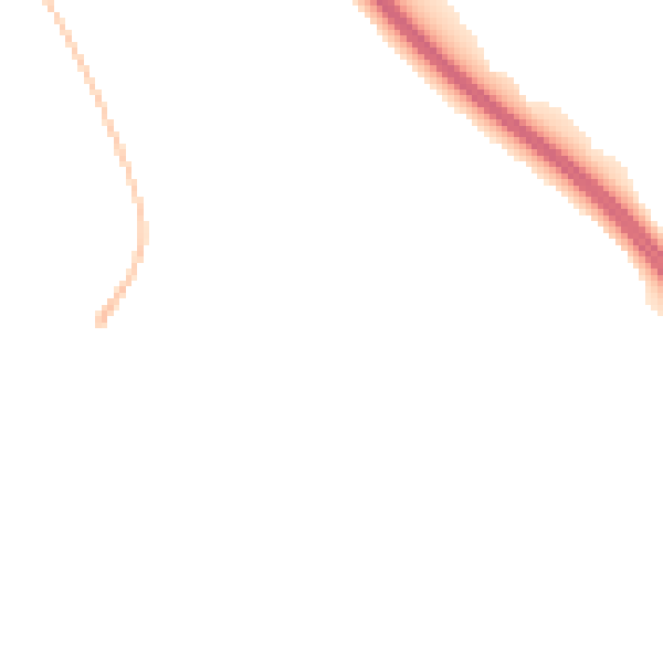 Night-time road noise heatmap for BN22 9ER