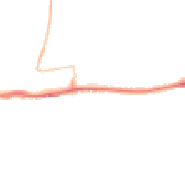 Night-time road noise heatmap for BN42 4AW