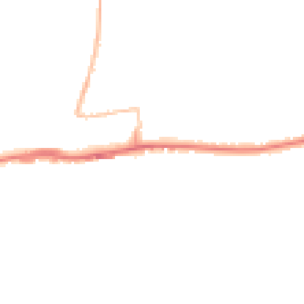 Night-time road noise heatmap for BN42 4AX