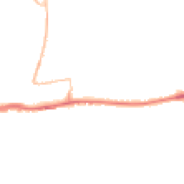 Night-time road noise heatmap for BN42 4AY