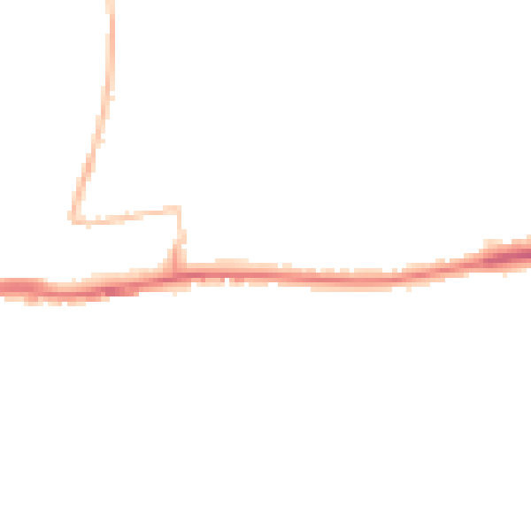 Night-time road noise heatmap for BN42 4BB