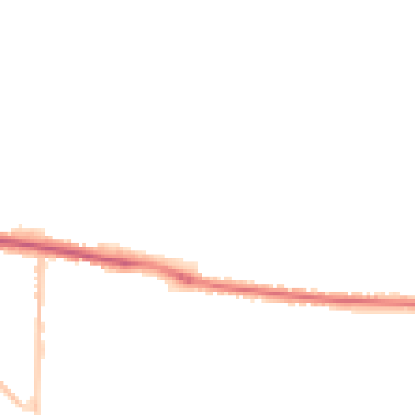 Night-time road noise heatmap for BN42 4QJ