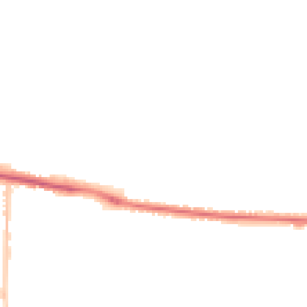 Night-time road noise heatmap for BN42 4QN