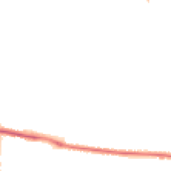 Night-time road noise heatmap for BN42 4QT