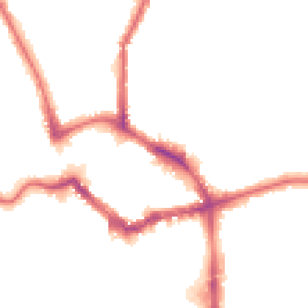 Night-time road noise heatmap for BR1 1BQ