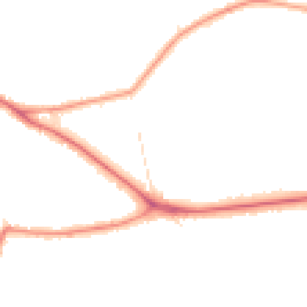Night-time road noise heatmap for BR1 2AA